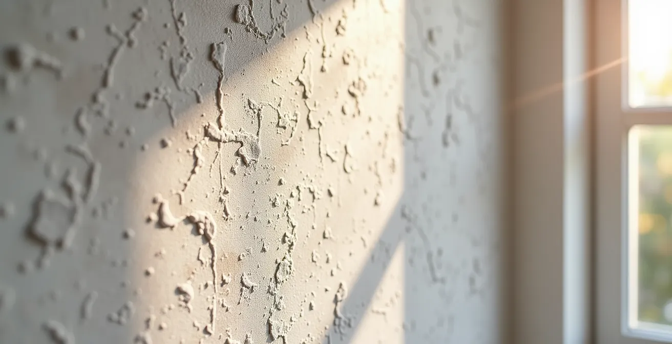 Texture de peinture mate imitant la pierre grise du Plateau Mont-Royal